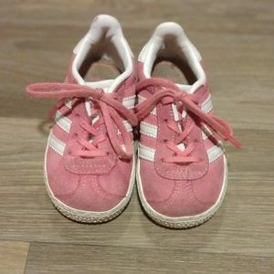 Adidas Pink Gazelle Baby Girl Shoes
